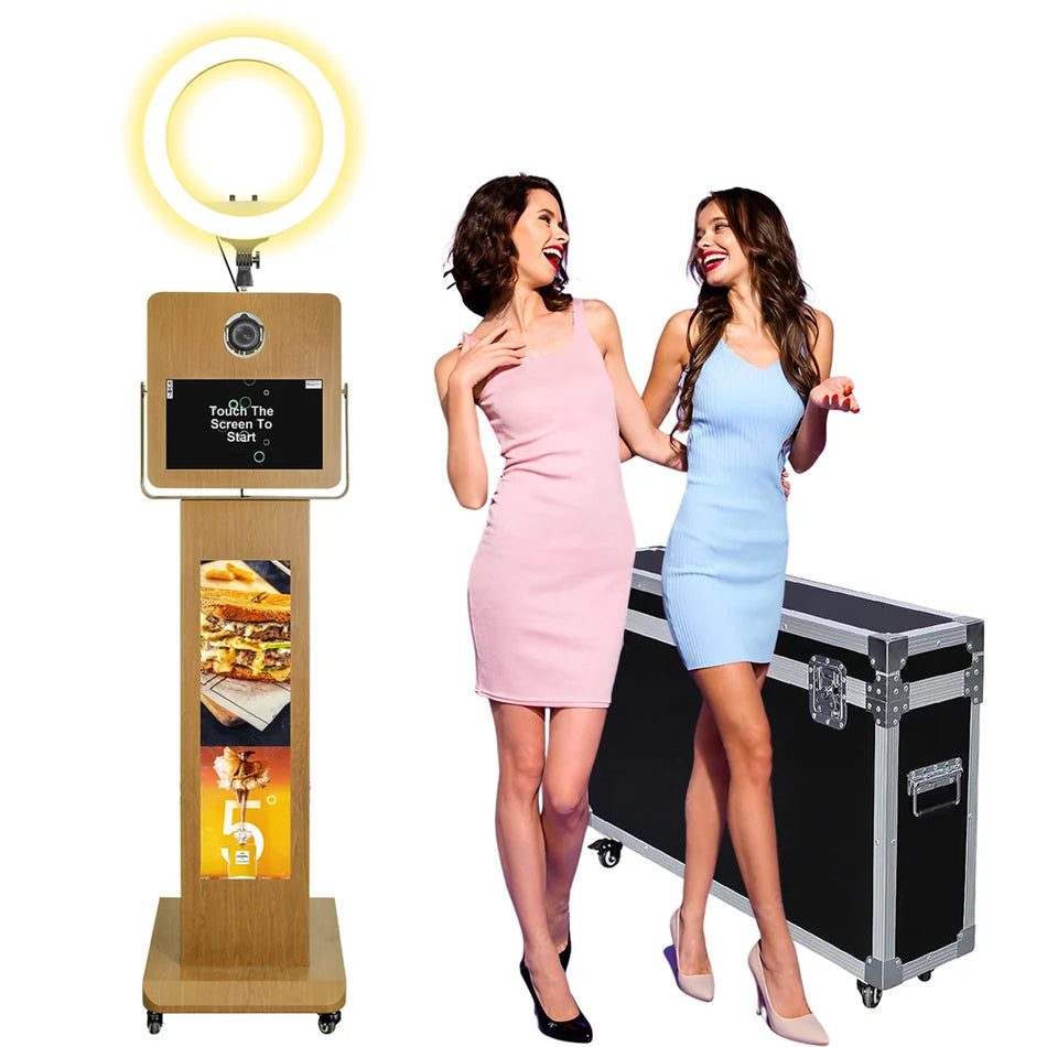 Burvju spogulis foto kabīne 15.6 collu skārienekrāns 29Inch LCD