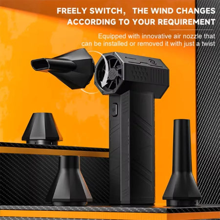 Mini Handheld Turbo Jet Fan &ndash; High-Power 110000RPM Air Blower