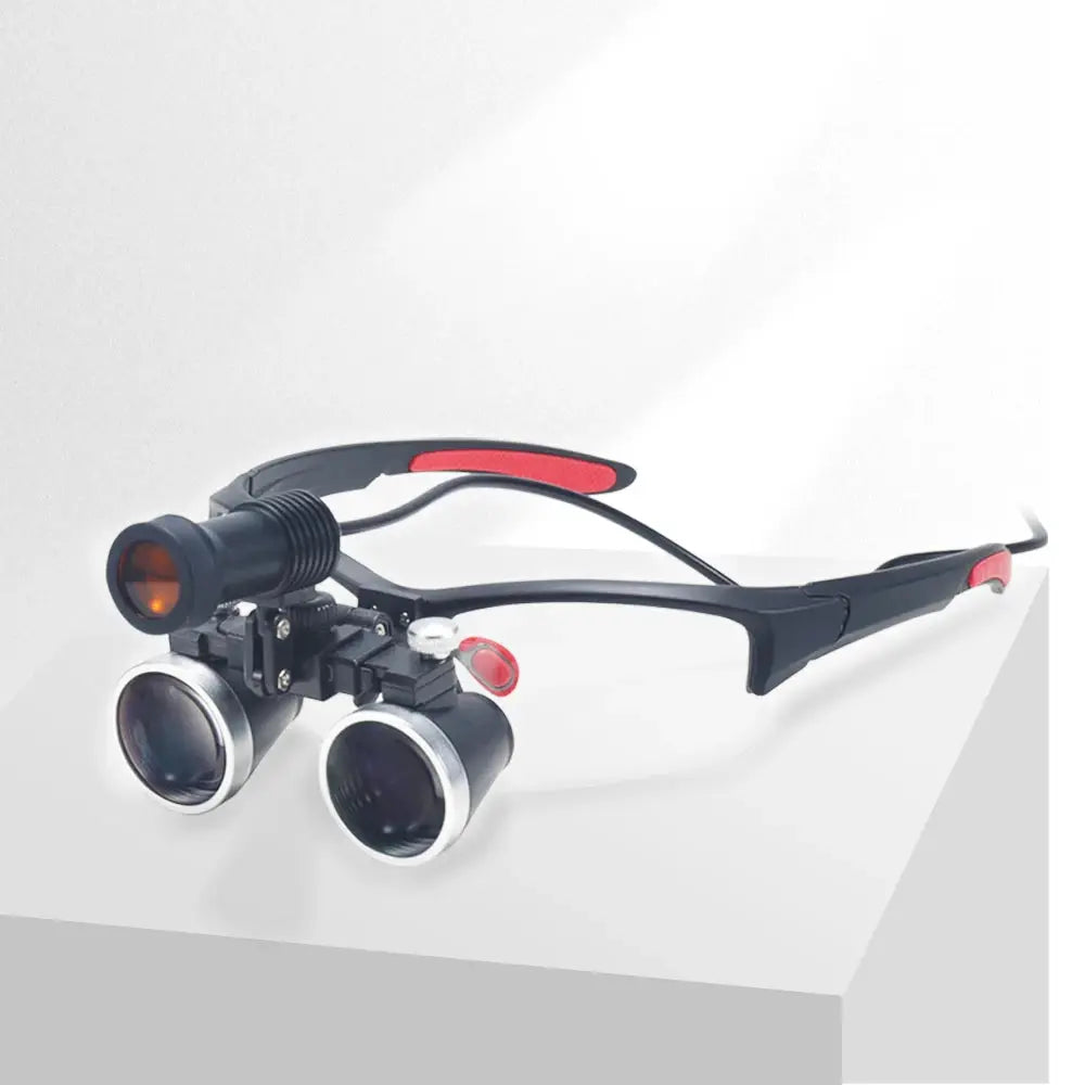 Dental Loupes 2.5/3.5X Magnifier Lab Medical Magnification Binocular Magnifier Headlight Headlamp 5W Seperately Cloth Packaging by InterCyprus Trading Ltd