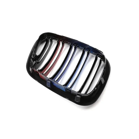 Car Glossy Black Grill Front Kidney Grille for BMW X5 E53 Pre-LCI 1999 2000 2001 2002 2003 Dual Slats Double Line Grills by InterCyprus Trading Ltd