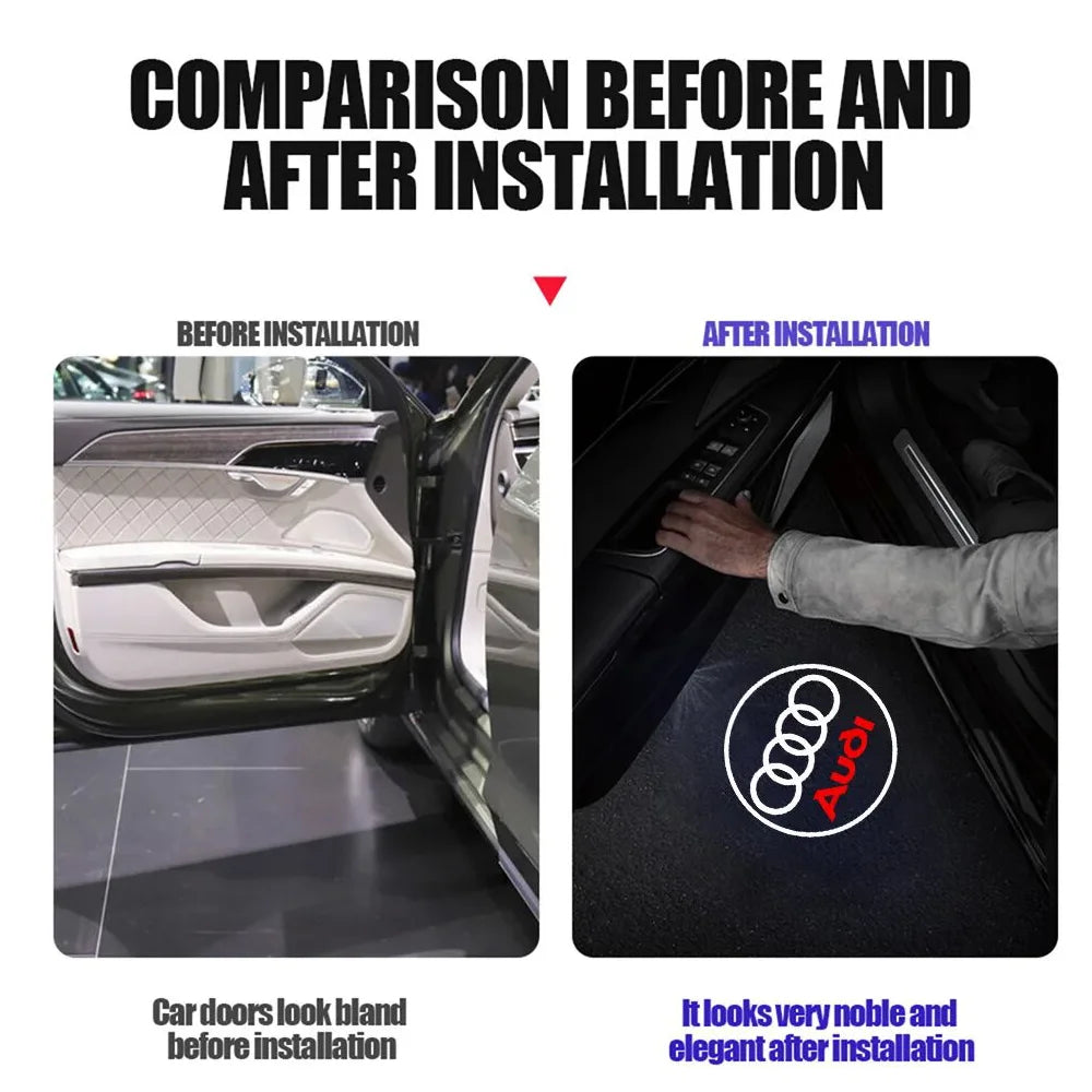 2025 Car Door Logo Laser Projector Lamp &ndash; Welcome Light