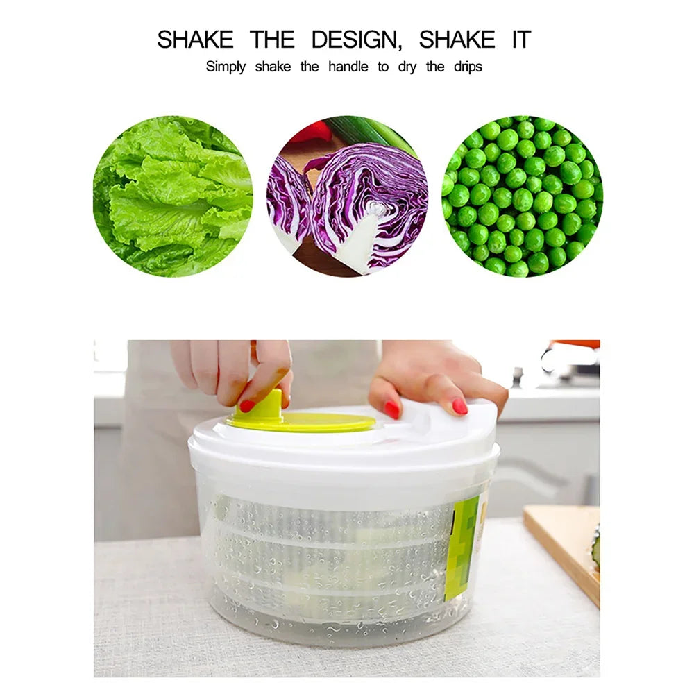 Salad Spinner &ndash; Efficient Washing and Drying for Leafy Greens