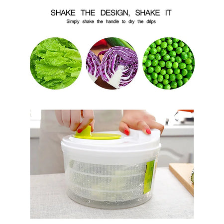 Salad Spinner &ndash; Efficient Washing and Drying for Leafy Greens