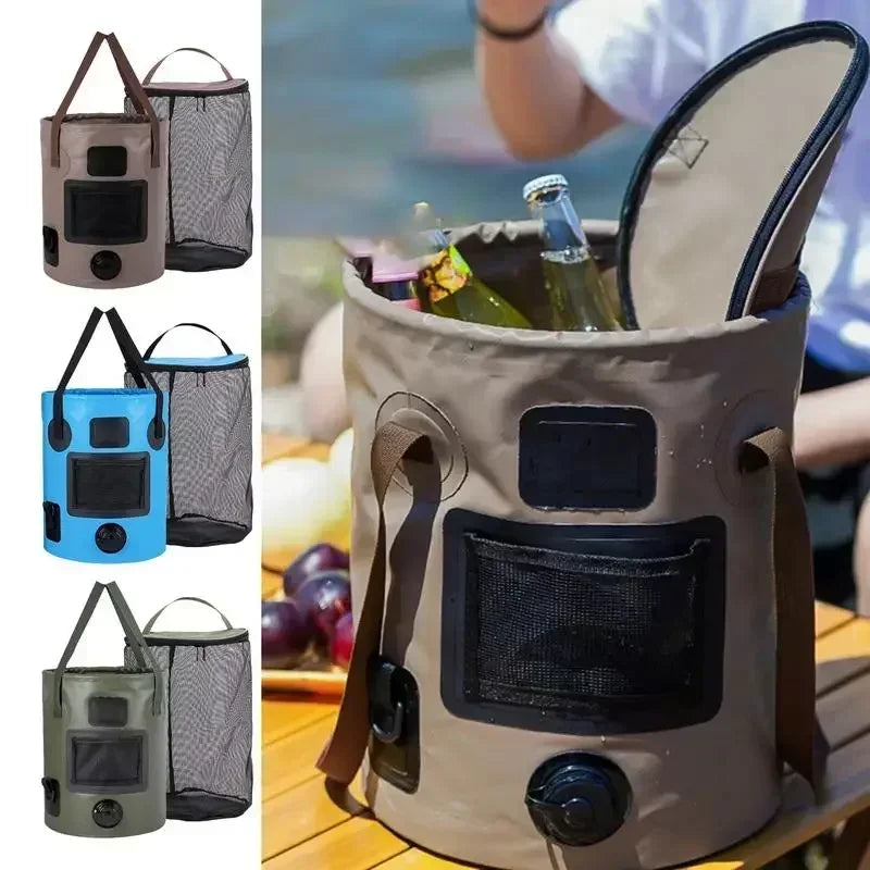 25L Portable Foldable Bucket &ndash; Waterproof Outdoor Water Storage