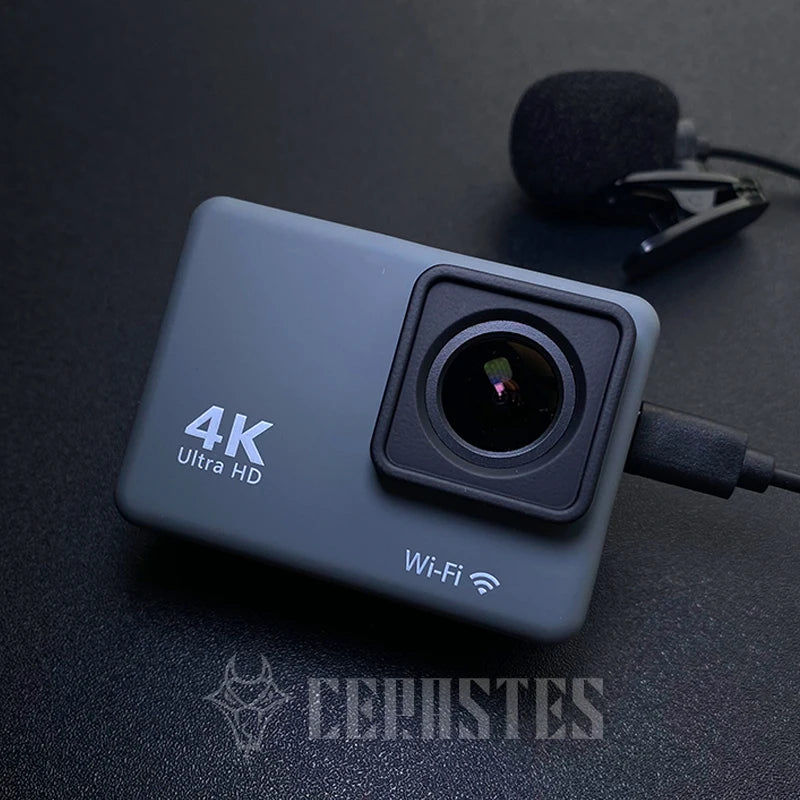 CERASTES Action Camera 4K60FPS &ndash; WiFi Enabled With Anti-Shake Technology