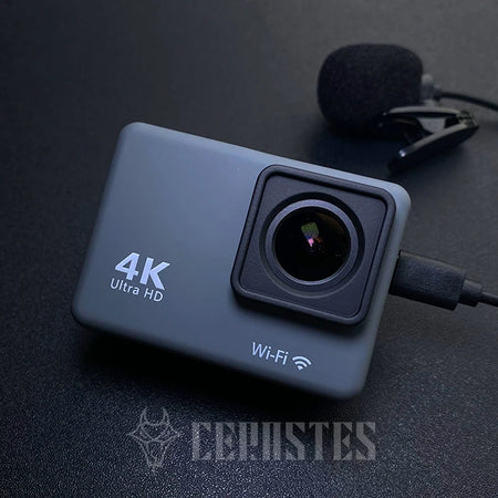 CERASTES Action Camera 4K60FPS &ndash; WiFi Enabled With Anti-Shake Technology