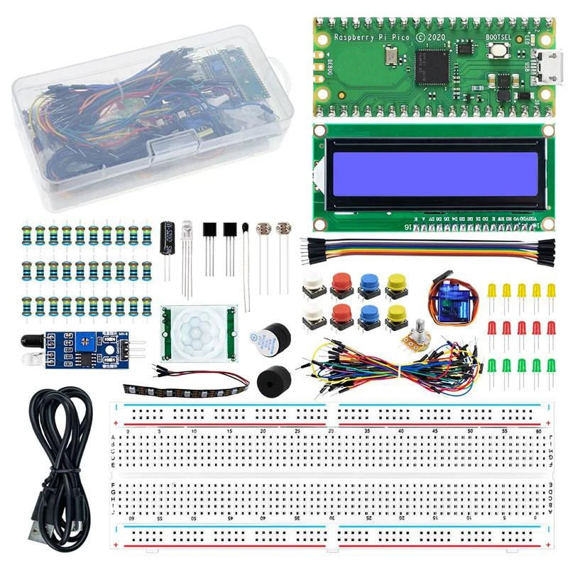 Raspberry Pi PICO RP2040 Development Board Suite &ndash; Enhanced MicroPython Programming Default Title