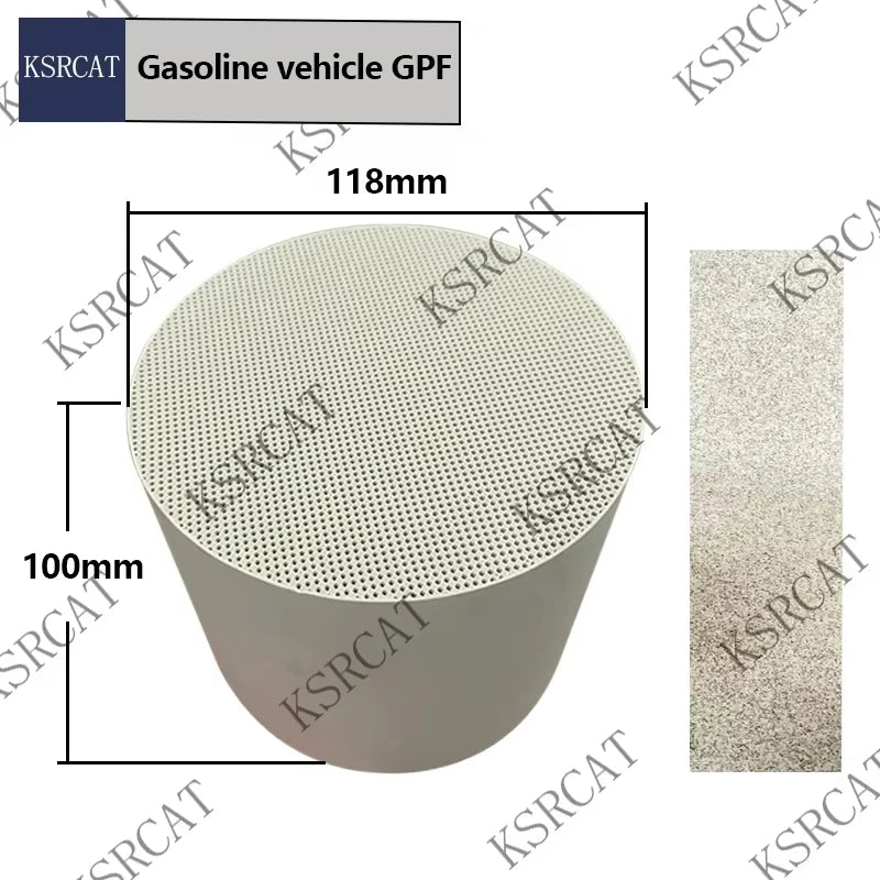 Filtre GPF en céramique à haut débit pour VW Golf 7 Audi A4 B9 118x100