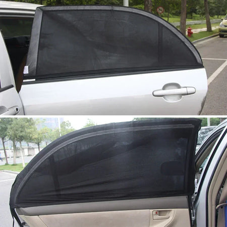 Sun Protection &amp; Privacy Anti-Mosquito Car Window Curtain Sunshade