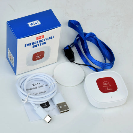 SMARSECUR Tuya WiFi Smart SOS Call Button - One Tap Alert TY-CF101W