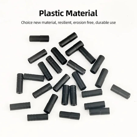Deemount 20/500Pcs Plastic Brake Cable Housing End Caps &ndash; Durable Weather-Resistant Protection