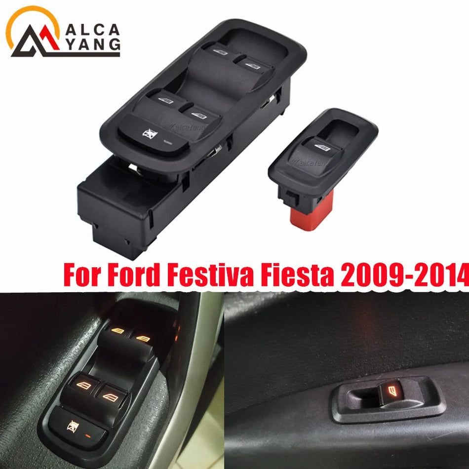 Interrupteur de fenêtre électrique CN15-14529-AB pour Ford Fiesta 2009-2014