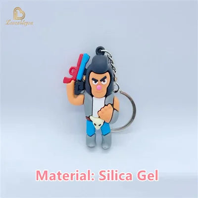 Poco Tara Cartoon Character Keyring - Spike Hero Ornament Pendant HYYSK-93