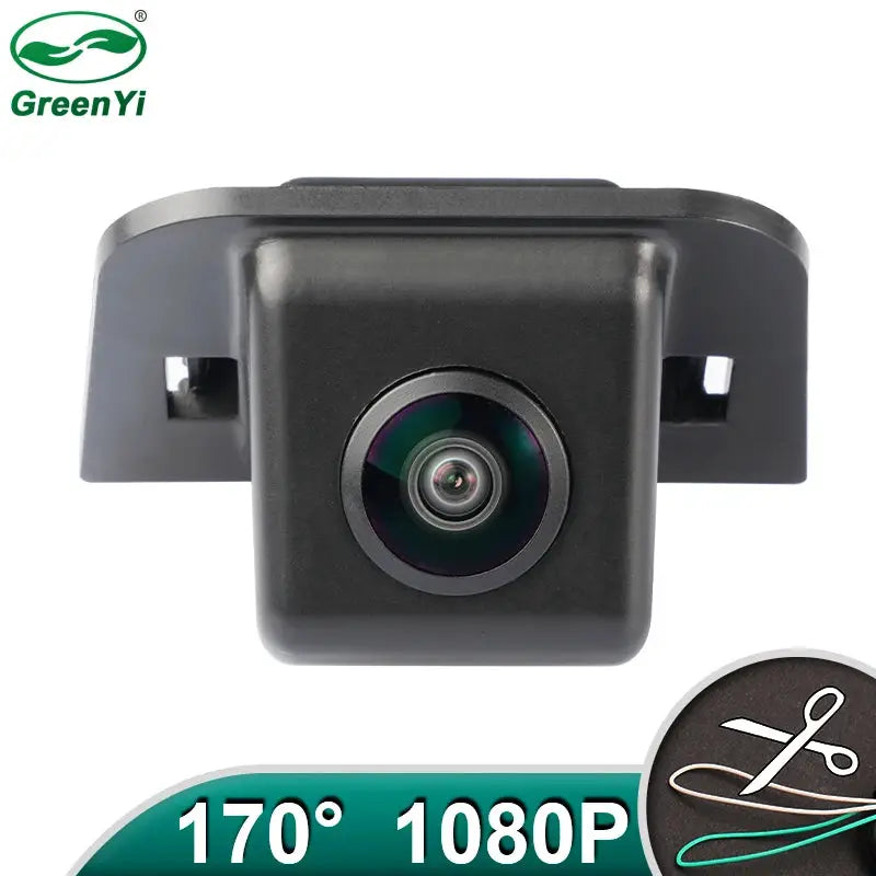 GreenYi CCD AHD 1920x1080P Night Vision Car License Plate Light Rear View Camera For Toyota Prius 2011-2014 Trunk Reserved Hole by InterCyprus Trading Ltd