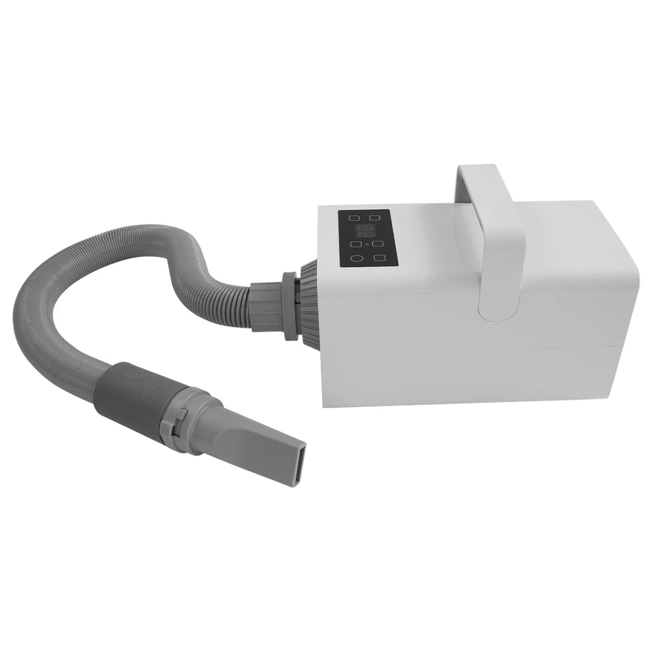 Secador de pelo para mascotas de 2200W con cuatro boquillas y temperatura ajustable