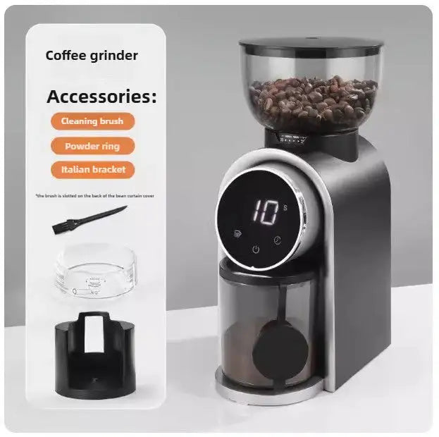Electric Automatic Burr Mill Coffee Grinder For Espresso