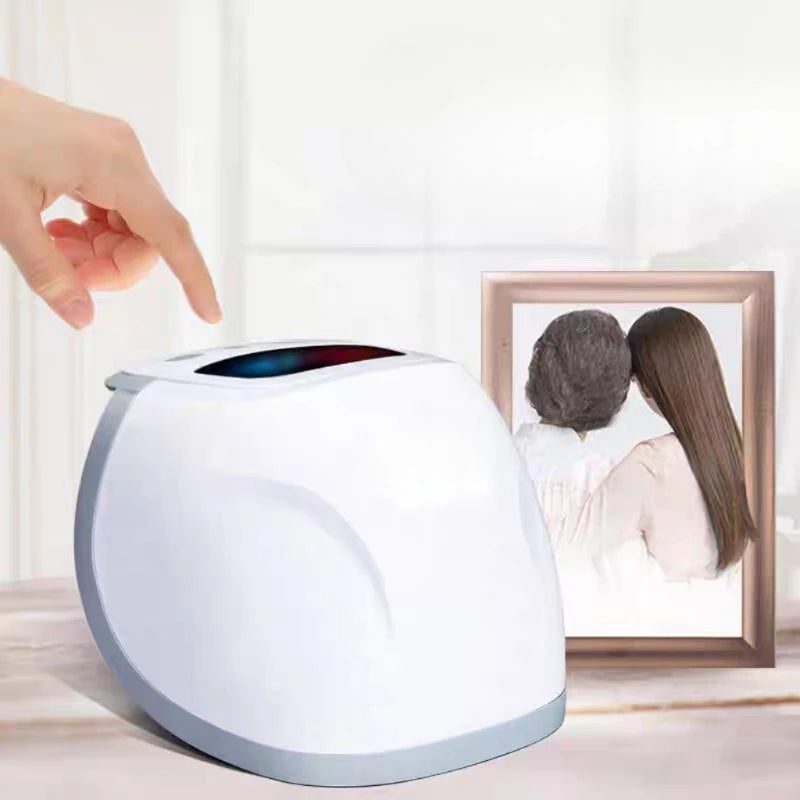 Zařízení na úlevu od bolesti kolen s světelnou terapií a vzduchovou masáží