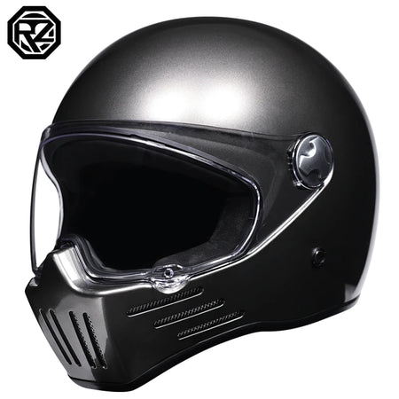 ORZ Full Face Modular Helmet Vintage Chopper &ndash; DOT Approved
