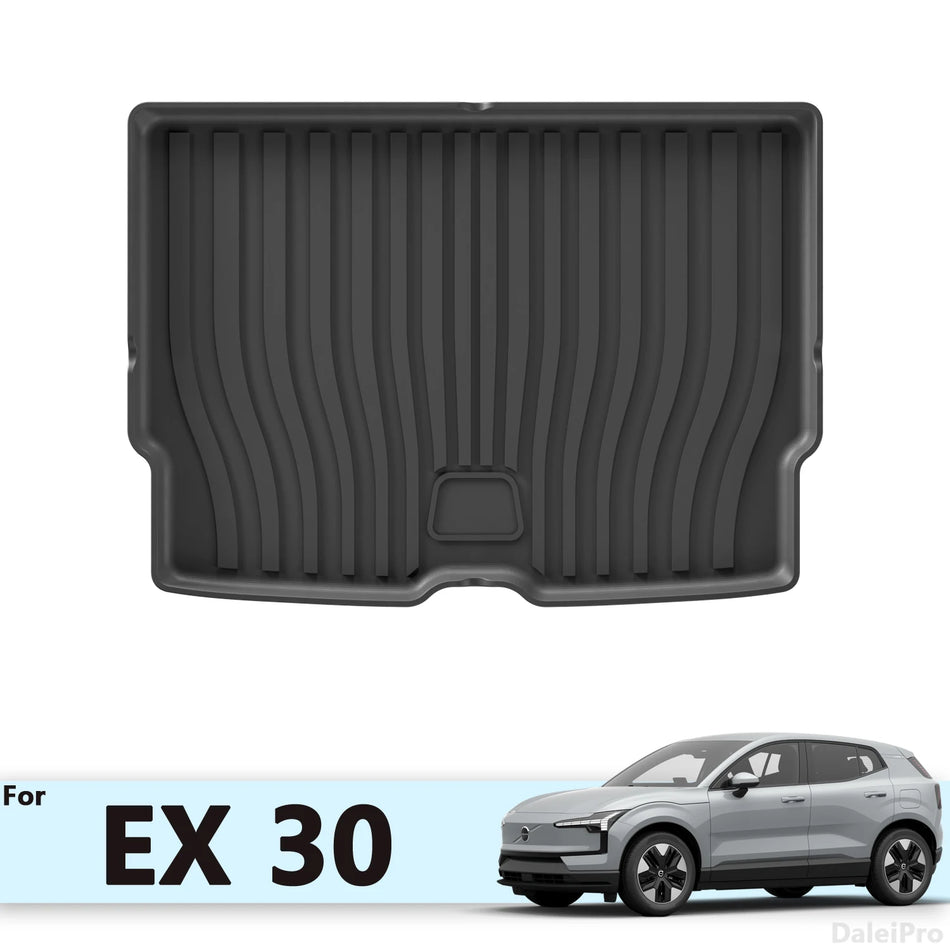 Volvo EX30 Allväderslastmattor Anpassad Passform Bagagerumsmatta TPE