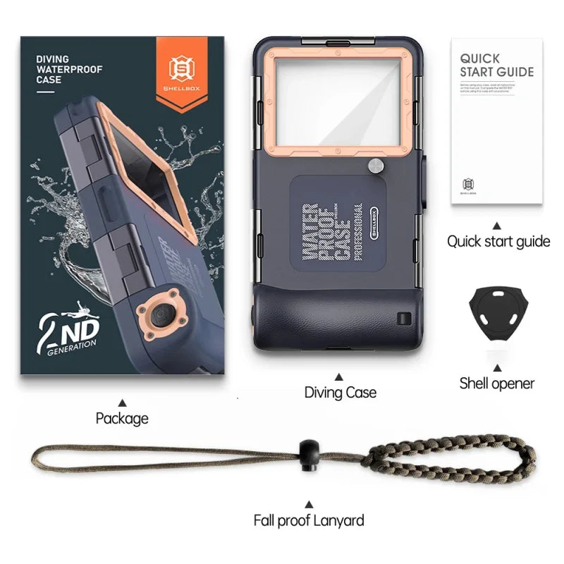 Waterproof Diving Phone Case for iPhone &amp; Samsung - Explore 15m Deep