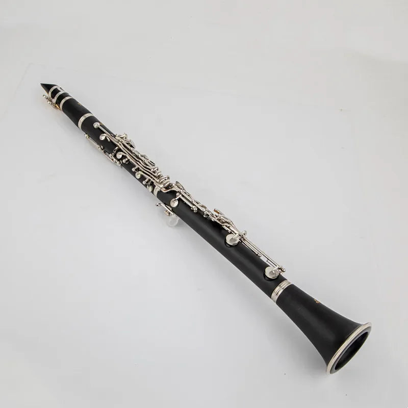 🟠 Buffet Bb Clarinet 17 Keys B Flat Musical Instruments High Quality Bakelite Tube silver Plated Clarinet