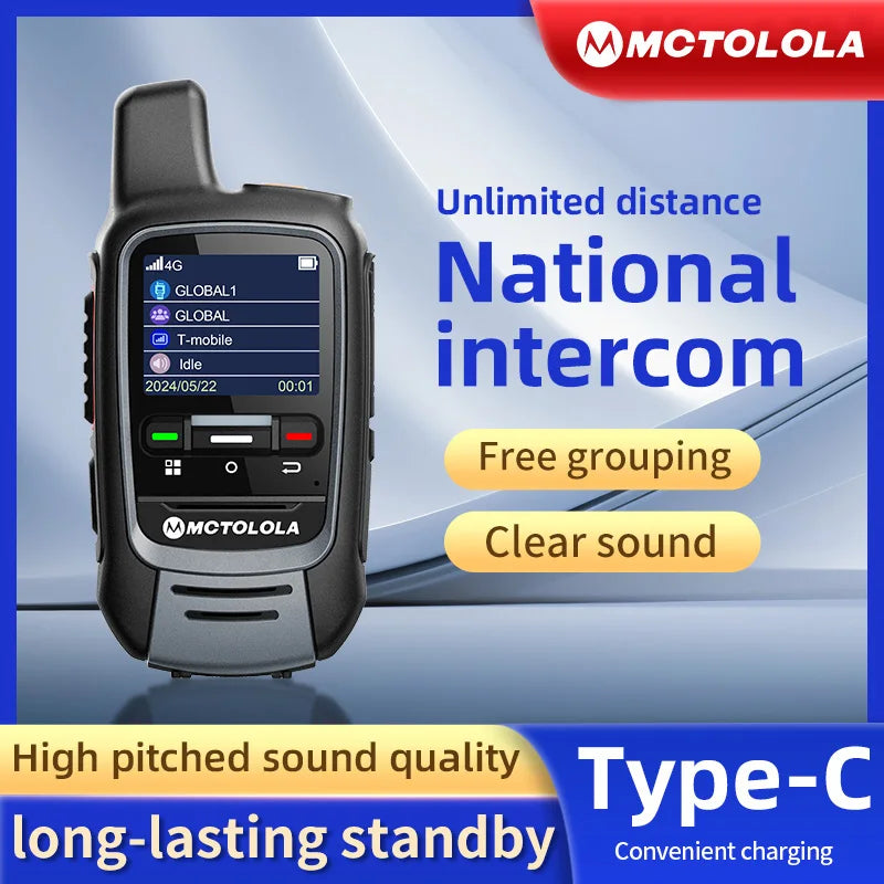 MOTOLOLA Global 4G POC Walkie Talkie &ndash; 5000 Kilometers Range