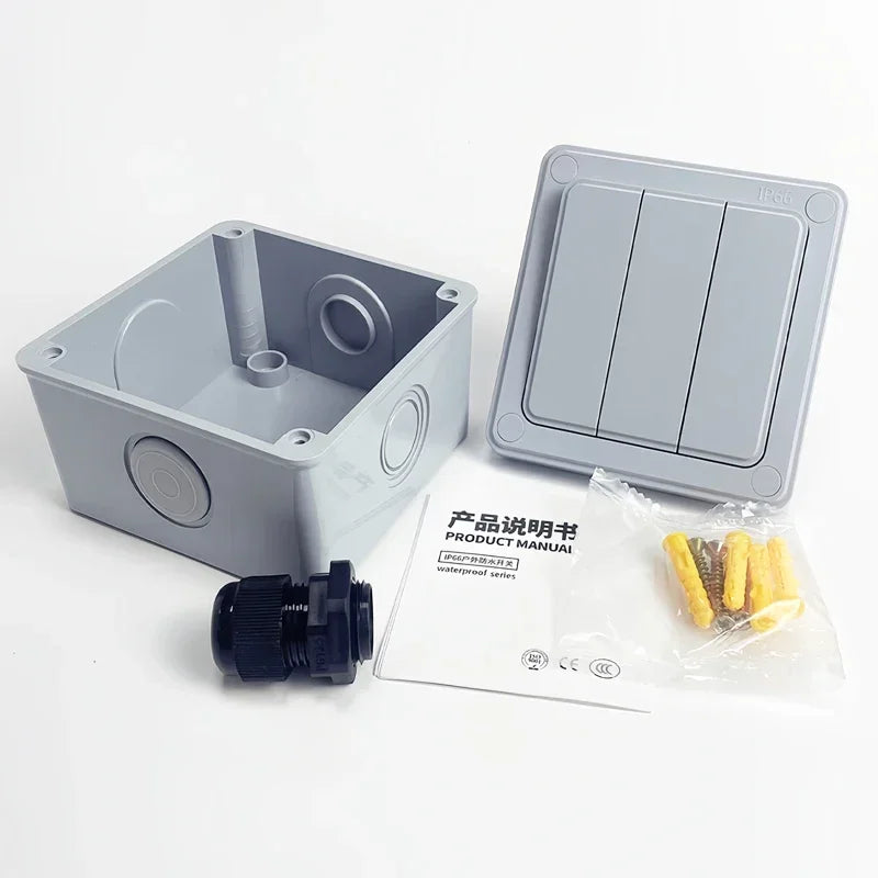IP66 Weatherproof Wall Switch