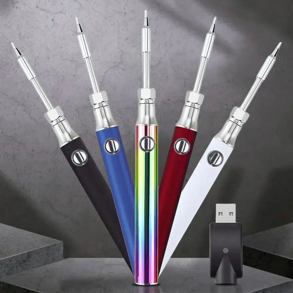 Cordless USB Soldering Pen 5V 8W Rechargeable Temp Control