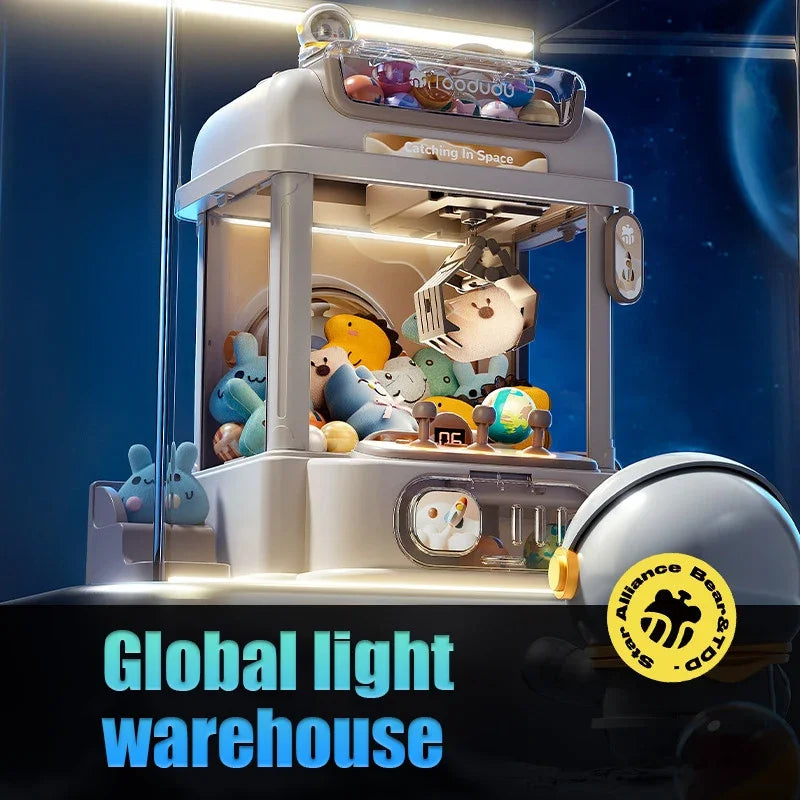 Claw Machine For Kids Doll Toy Mini Crane &ndash; Light Music