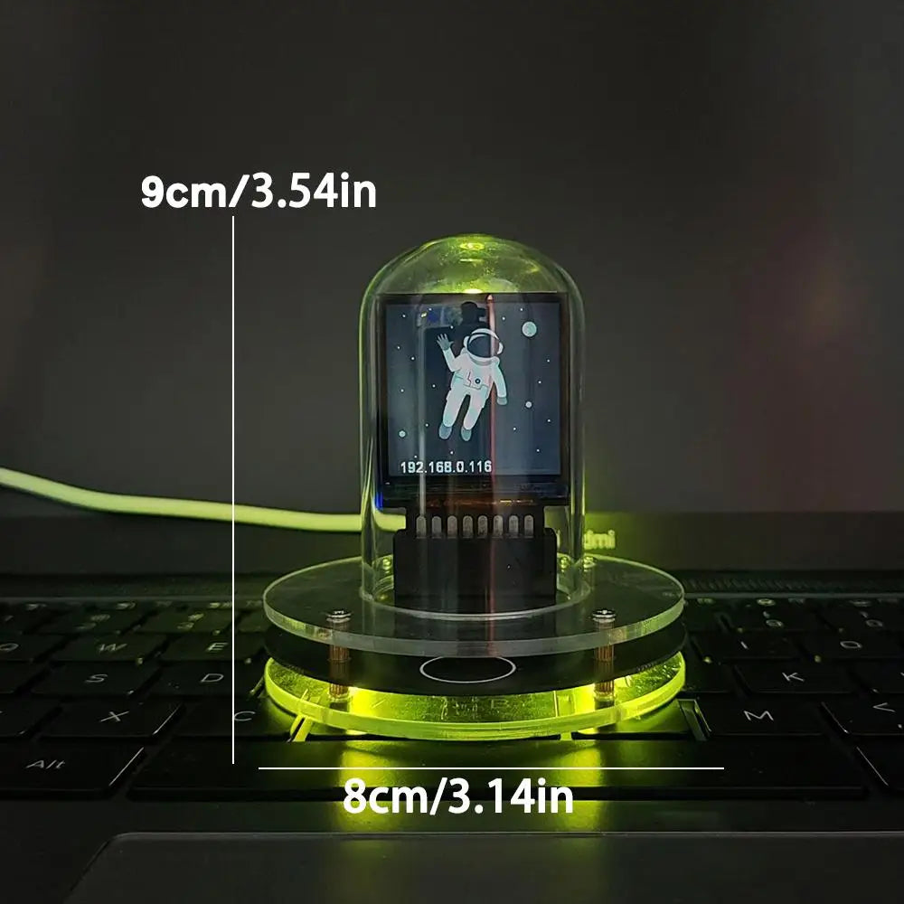 CUJMH 2024 Smart WIFI Nixie Tube &ndash; Automatic Date and Weather Updates