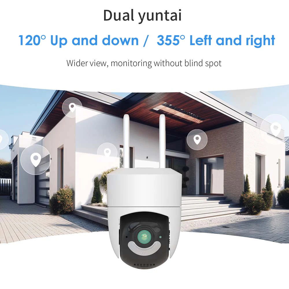 6MP Outdoor WiFi Security Camera