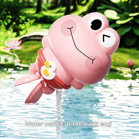 Floating Clockwork Frog Bath Toys for Kids - Fun Swimming Toy for Ages 3-6