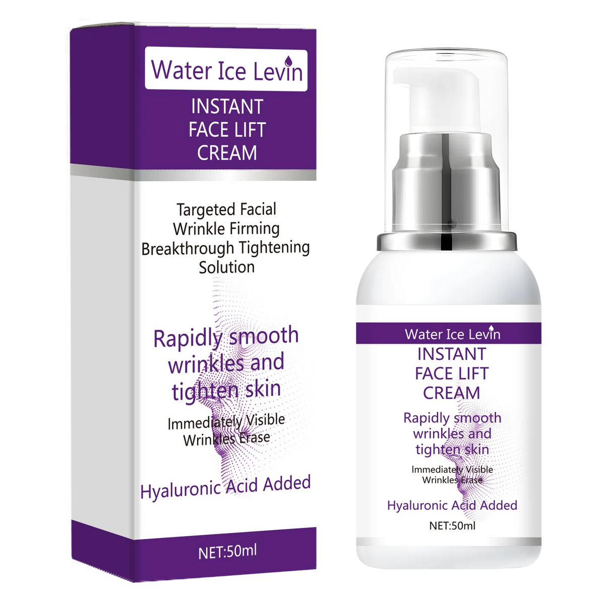 Instant Face Lift Cream &ndash; Hyaluronic Acid Infused Firming Solution 50ml