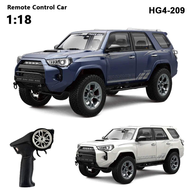 HG4-209 &ndash; 4WD Off Road Alloy Crawler With LED Lights