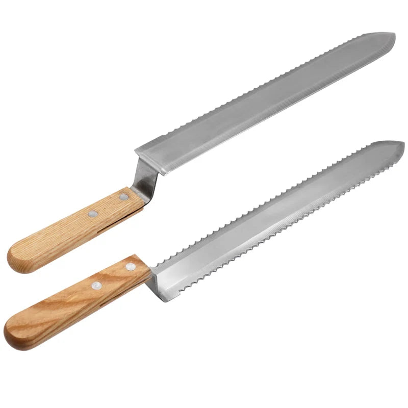 Honey Cutting Knife Wooden Handle &ndash; Stainless Steel Blade