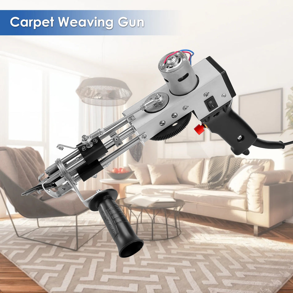 Pistola de tufting eléctrica de corte de 70W para tejido de alfombra 220V