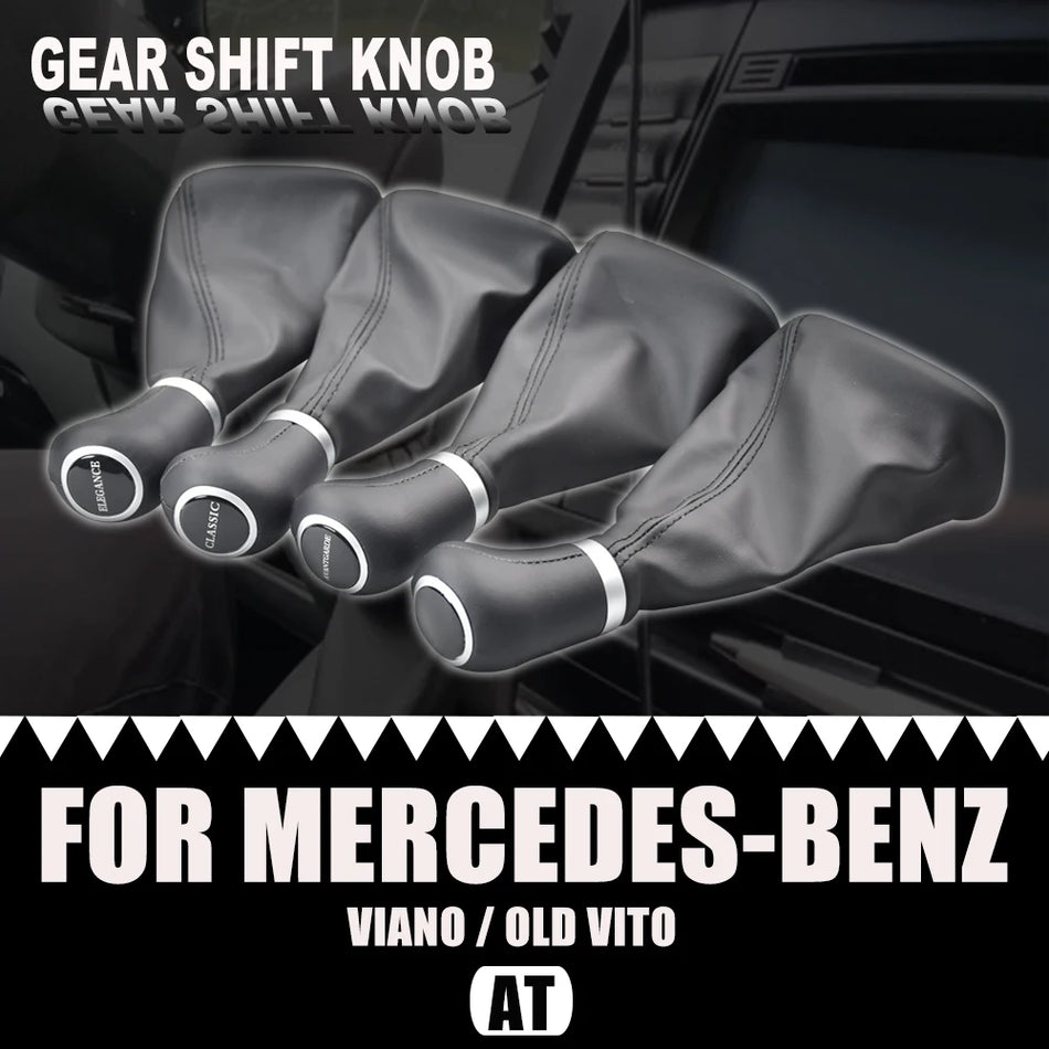 Automatic Gear Shift Knob With Boot For Mercedes-Benz W639 Viano Vito
