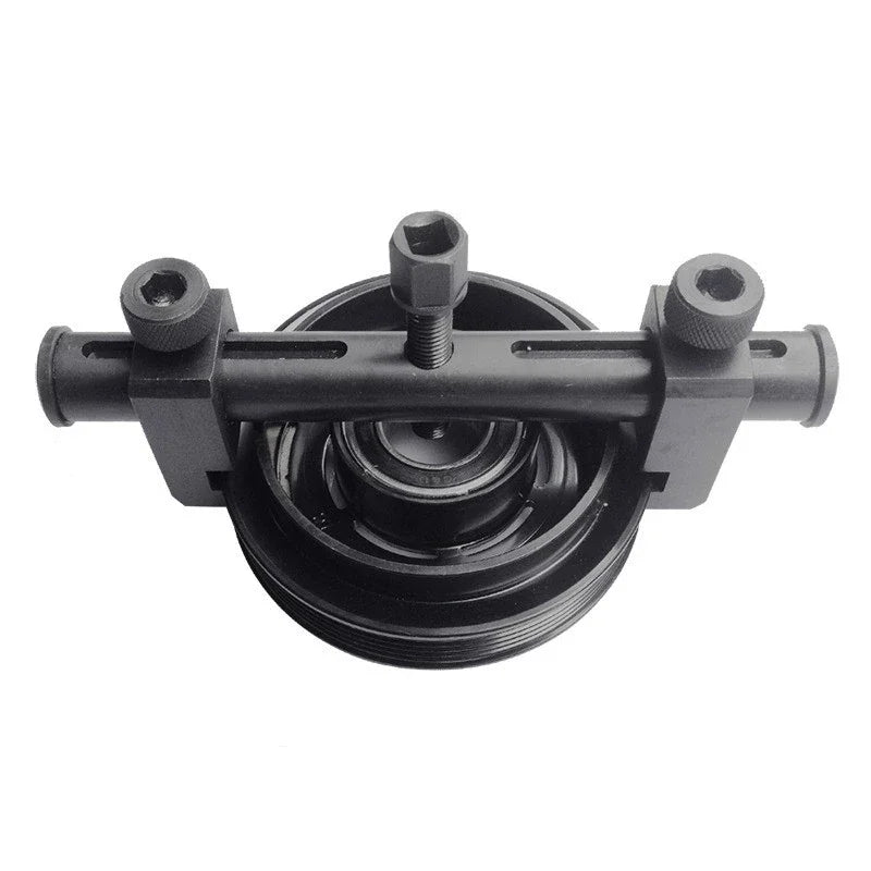 Portable Ribbed Drive Pulley Puller - Heavy Duty Remover