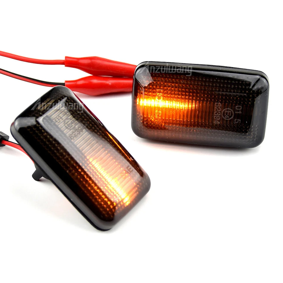 Lumină de semnalizare laterală LED dinamică 2Pc pentru Porsche 911 964 993 924 944