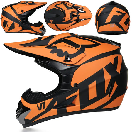 ZUIMI Four Season Unisex Flip-Up Off-Road Motorcycle Helmet XL / D