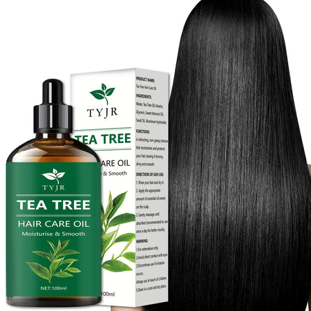 Tea Tree Essential Oil &ndash; Natural Hair Growth Treatment