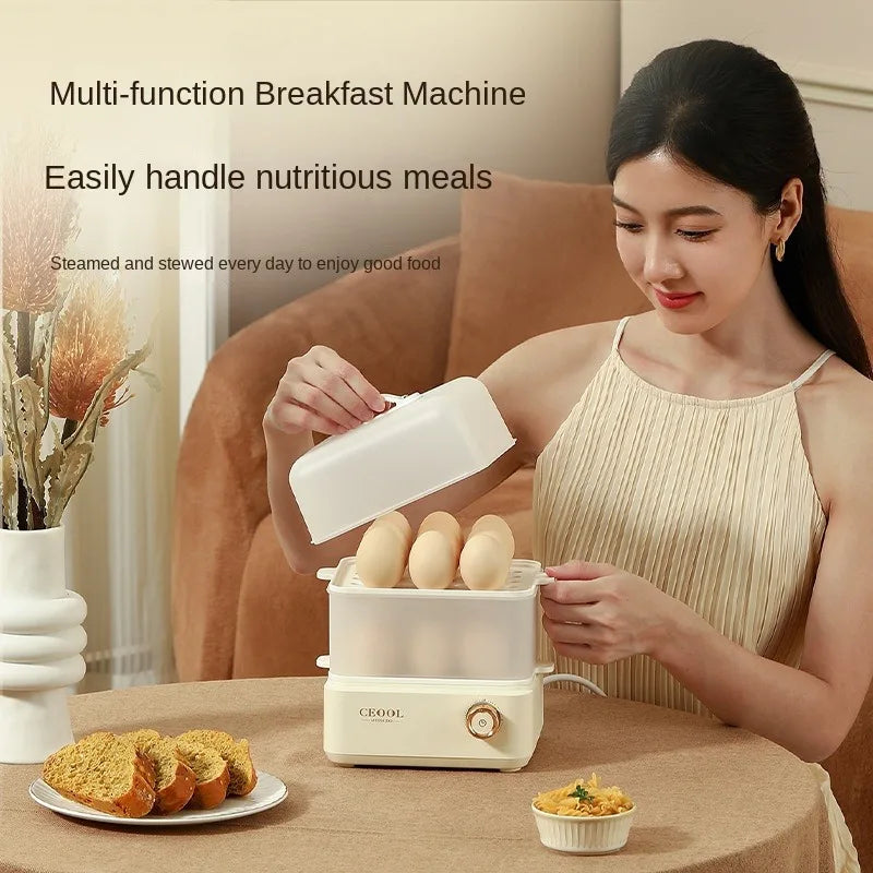 Multifunktionel Æggekoger og Dampkoger Syv Æg 350W