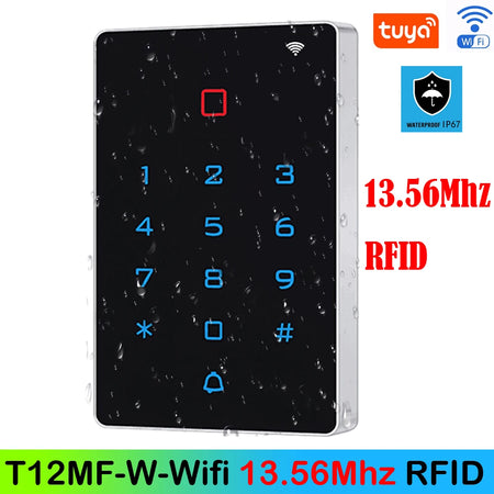 T12EM WIFI &ndash; Tuya App Backlight Touch Access Control Reader T12MF-W-Wifi