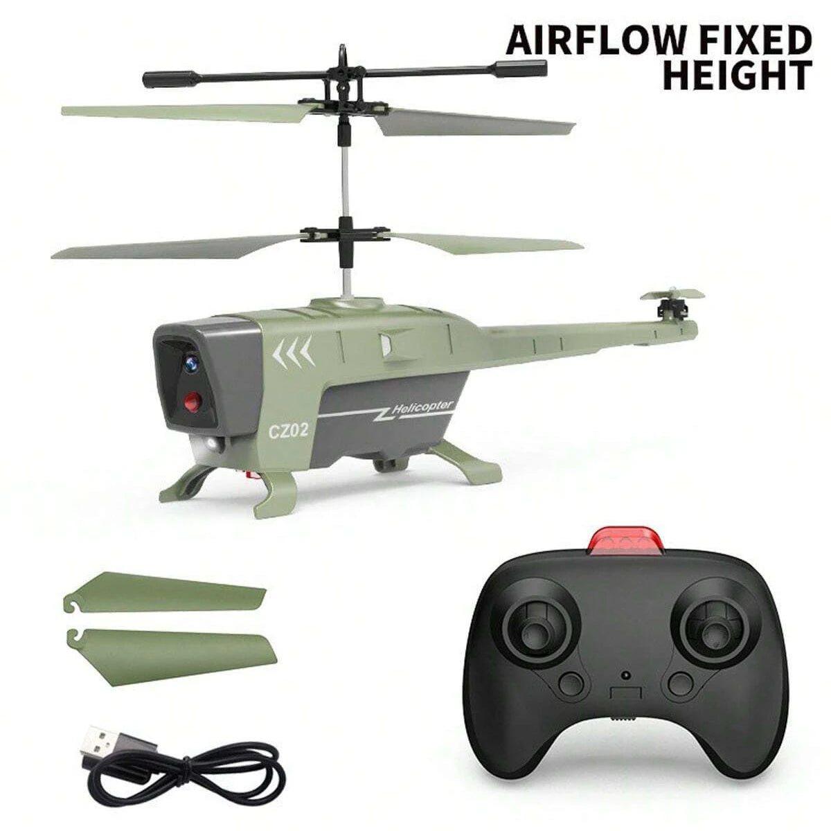 Remote Control Drone for Kids &ndash; Smart Induction with Obstacle Avoidance Green