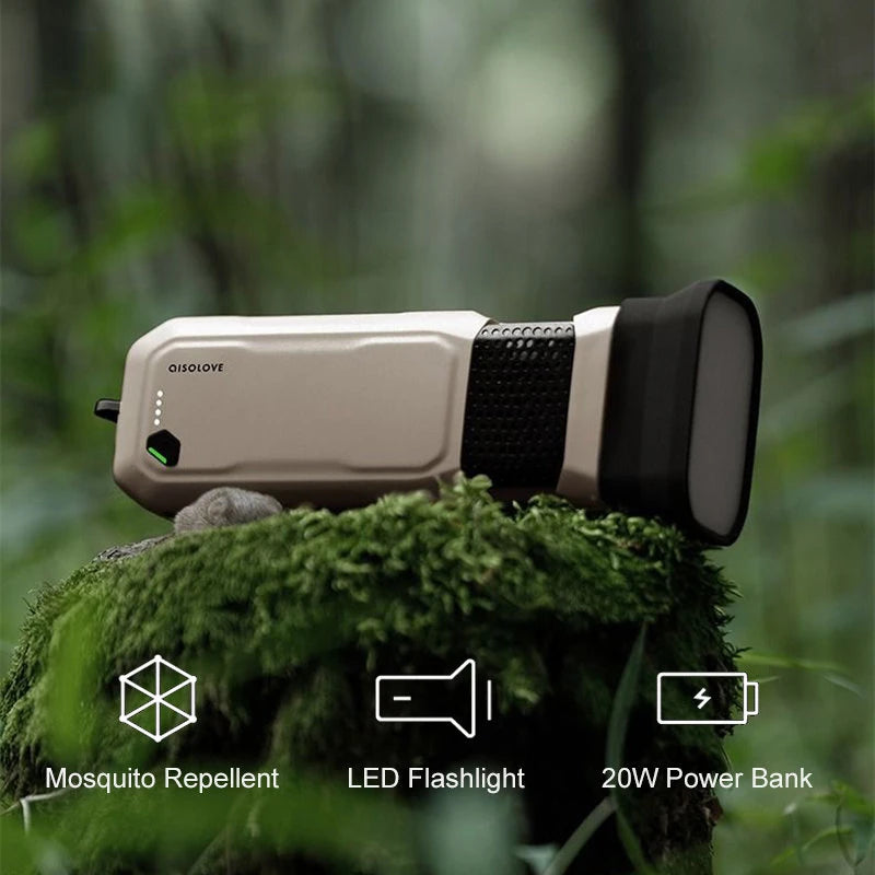Соложе Outdoor репелент против комари LED фенер с Power Bank 