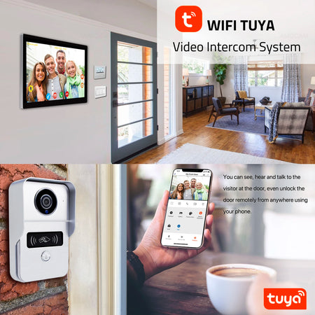 2 Wire Digital Video Intercom System &ndash; 1080P Doorbell