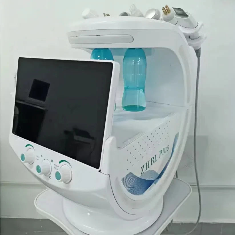 Macchina per il viso a bolle d'ossigeno 7 in 1 Jet Peel Anti Invecchiamento