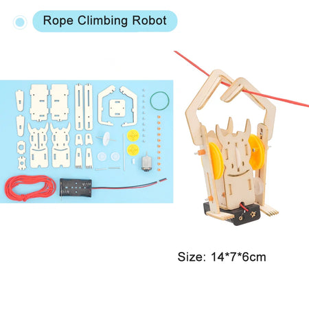 QXLRM DIY Educational Science Kit &ndash; Engaging Hands-On Learning Experience Rope Climbing Robot