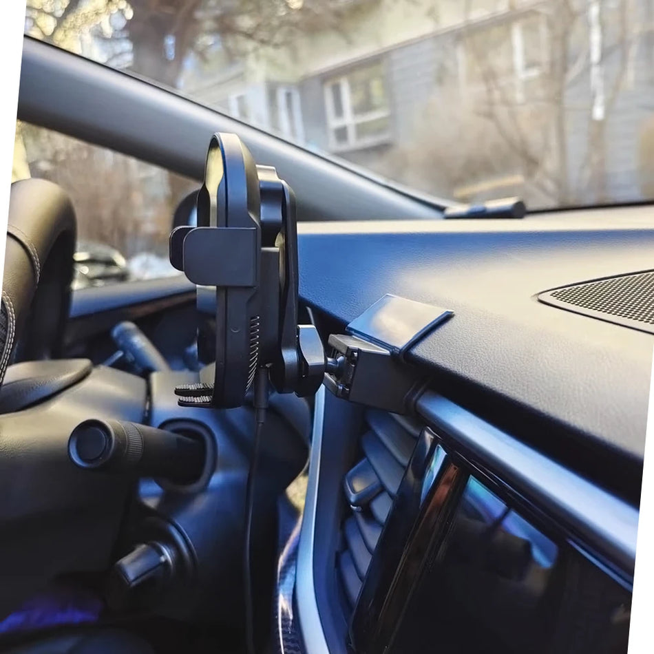 Rotbar biltelefonhållare förlängningsstång 17mm luftventil