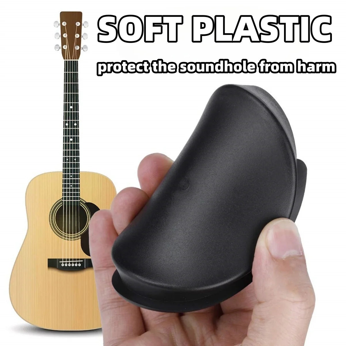 Acoustic Guitar Sound Hole Cover &ndash; Noise Reduction